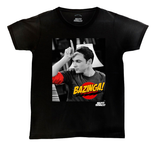 Sheldon Cooper Bazinga- The Big Bang Theory- Remera