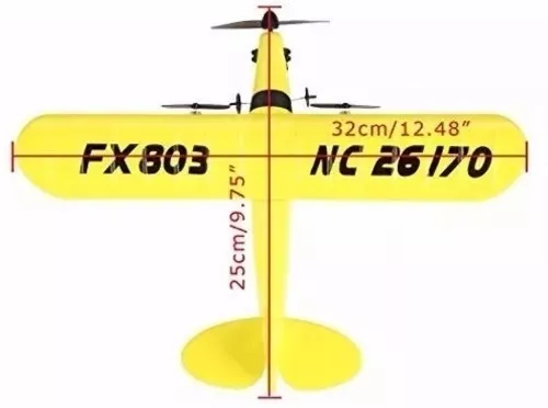 Avião de Controle remoto FX803