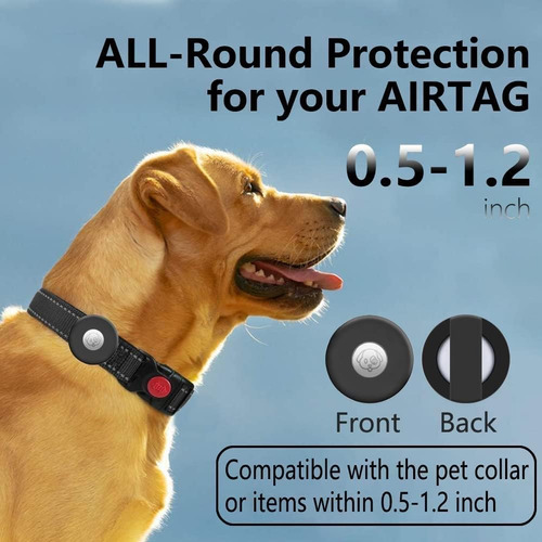Ottcan Apple Airtag - Collar De Perro 2 Unidades Funda Prote