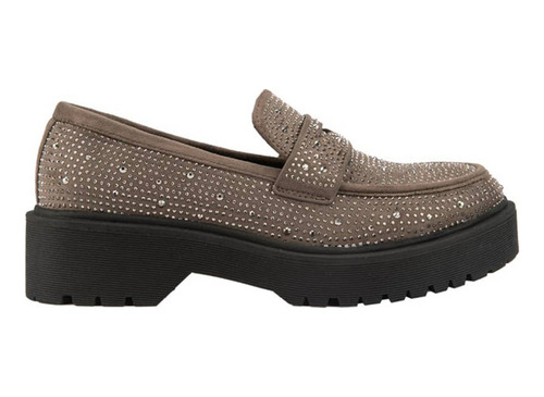 Mocasin Dama Casual Pedreria Marca Vi Line Fashion 2574