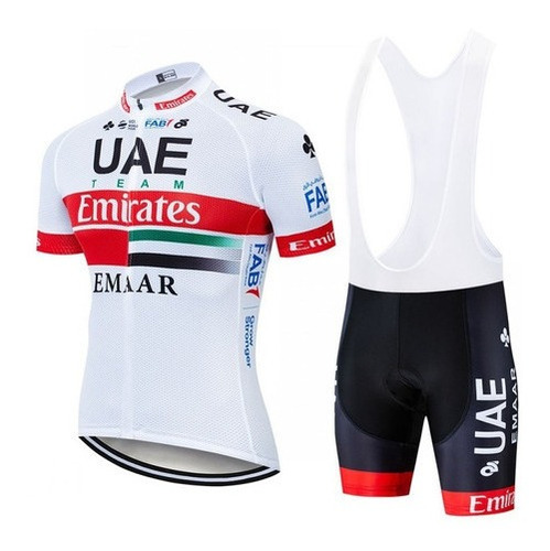 Uniforme Ciclismo Uae 2021 Maillot Culotte Bici Ruta Mtb