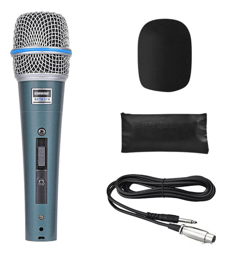 Microfono Dinámico Profesional Karaoke Para Shure Beta-57a
