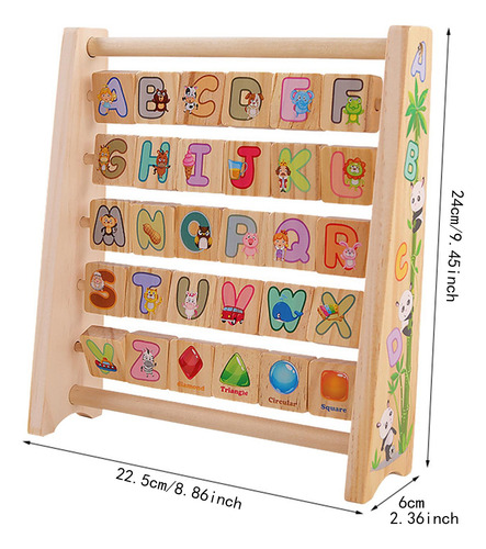 Educativo De Madera Abacus Aprendizaje De Aprendizaje De