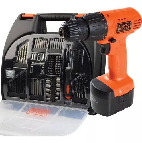 Taladro Inalámbrico Black + Decker CD121K100-AR