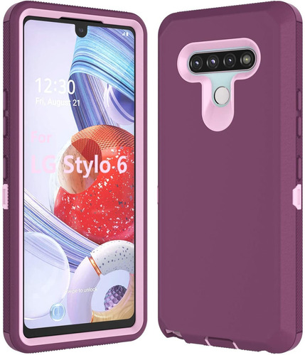 Funda Para LG Stylo 6 / K71/ Stylus 6 Cuerpo Completo Tpu