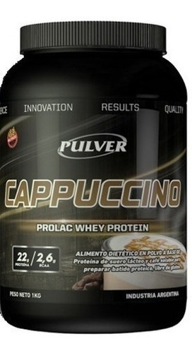 Capuccino Pulver Whey Protein Prolac 1kg Desayuno Sin Tacc