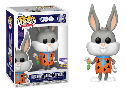  Funko Pop! Bugs Bunny As Fred Flintstone #1259 Exclusivo