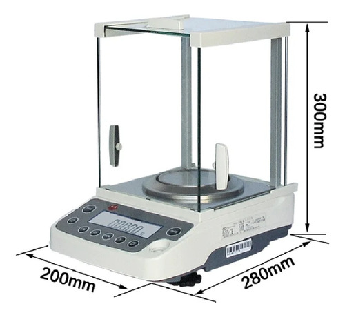 Balanza Analítica De Lab Electrónica De Precisión 120g/0,1mg