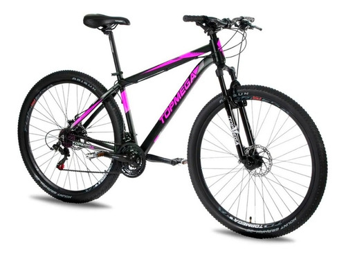 Imagen 2 de 10 de Bicicleta Mtb Topmega Regal R29 21v Disco Mec Aluminio Cuota