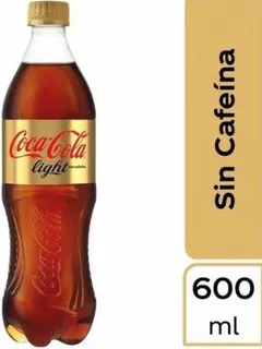 Coca Cola Light Sin Cafeína De 600 Ml. (12 Piezas).