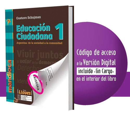 Educación Ciudadana 1 - Serie Llaves - Mandioca 