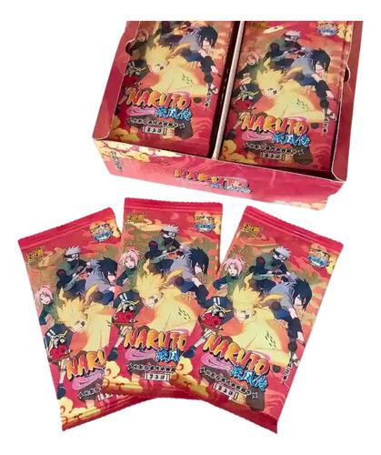 Naruto Shippuden Cartas Coleccionables (sobre 5 Unid)