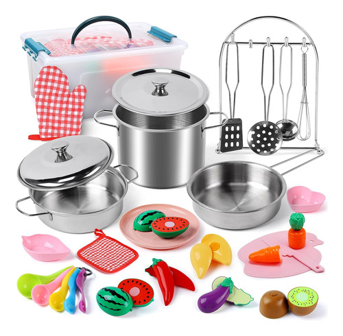 Accesorios De Cocina Juguete  Juego De Cocina Para Niños Co