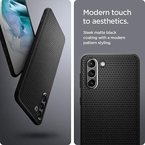 Imagen 3 de 8 de Funda Spigen Liquid Air Para Galaxy S21 Fe - Negro