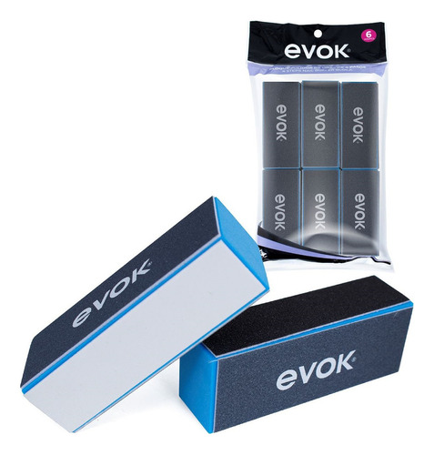 Bloque Pulidor Para Uñas Evok 6 Unidades