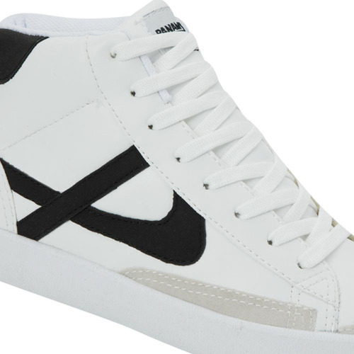Tenis Bota Hombre Panam Blanco/negro 1032901 Upr