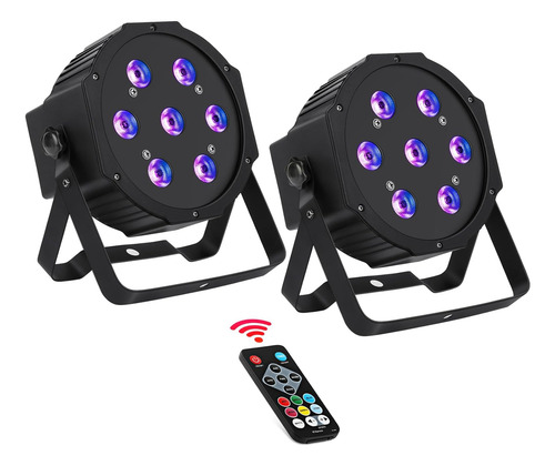 Luces Par Led Escenario, 7led 70w Rgbw Dmx, Luces Par C...