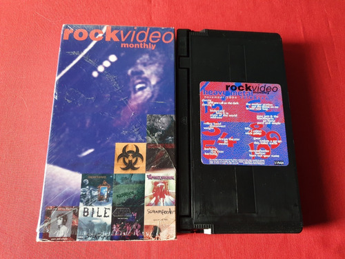 Video Vhs Rock Video Monthly Heavy Metal November 1994