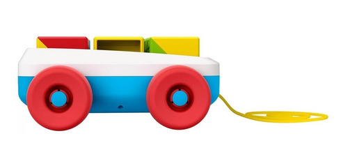 Imagem 2 de 7 de Brinquedo Educativo Carrinho De Blocos Fisher-price Mattel