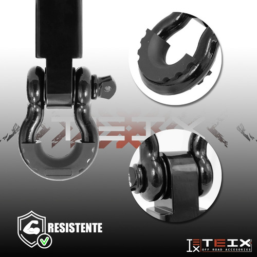 Receptor Cople Con Grillete Shackle De Tiron 4x4 Off Road