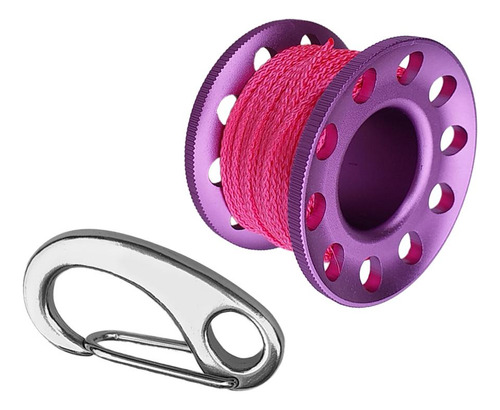 Línea De Buceo Para Snorkeling Submarino Púrpura