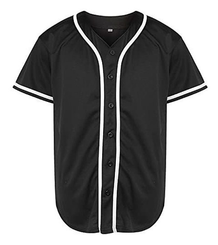 Imagen 3 de 6 de Phoneutrix Blank Plain Hip Hop Hipster Baseball Jersey Butto