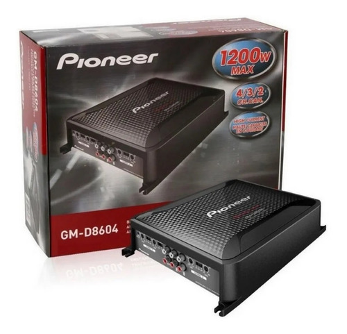 Amplificador Pioneer Gm-d8604 Clase Fd 4 Canales 1200w 