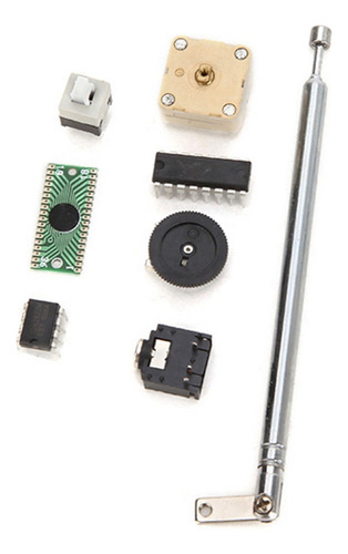 Kit De Rádio Fm Diy De 2 Peças Para Montar