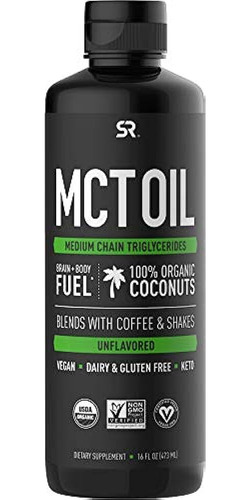 Aceite Mct Premium Derivado De Cocos Orgánicos | Excelente E