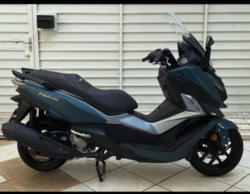 Nova Dafra Cruisym 300 Verde Com Cashback De R$ 1.000,00