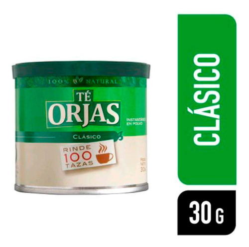 Te Instantaneo Orjas 30 G Rinde 100 Tazas