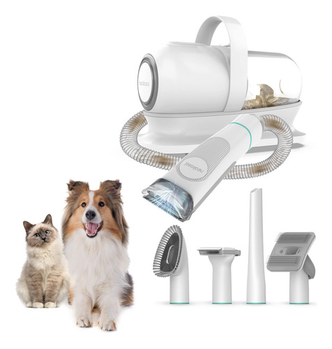 Maquina De Afeitar Con Vacum (aspiradora) Para Perros Y Gato