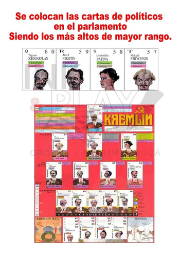 Kremlin - Juego De Mesa Para Imprimir
