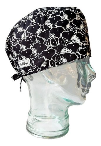 Touca Gorro Cirurgico Unissex - Snoopy Charlie Brown Peanuts