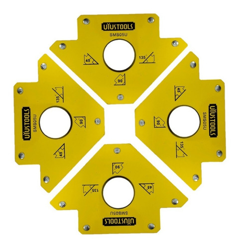 Sujetador Magnético Para Soldar Esquinero  5/ X4 Fuerza 75lb