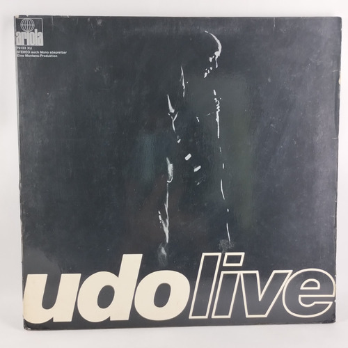 Lp Vinilo Orchester Udo Jurgens Udo Live X 2 Lp Edi Alemania