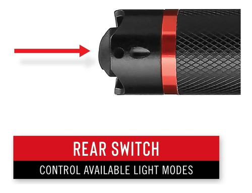 Coast G26 Linterna Led De 350 Lumenes Incluye Pilas AAA Color de la linterna Negro