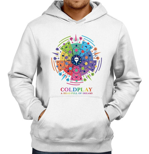 Nueva Sudadera Moda Banda Coldplay A Head Full Of Dreams