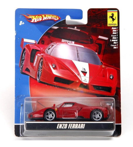 Hot Wheels Enzo Ferrari 1.43 Edición Especial Ruedas Goma Hw