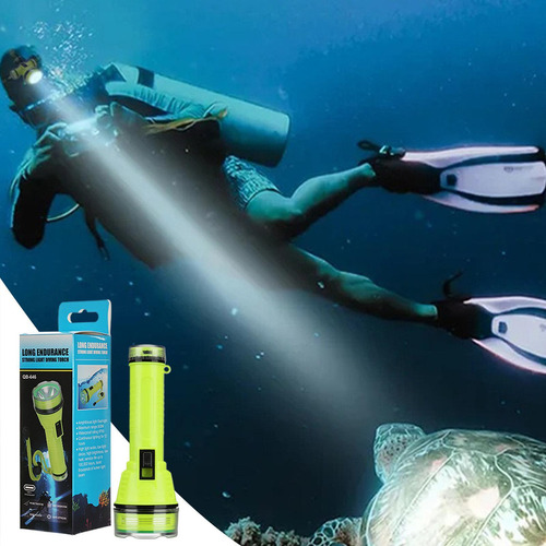 Linterna De Buceo Linterna Subacuática Brillante Linterna Re