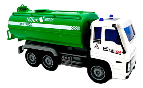 Camion Cisterna A Friccion (au00720) 3576-c Color Verde Personaje Camion A Friccion