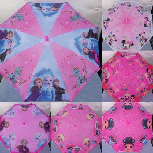 Paraguas Sombrillas Para Niñas Y Niños