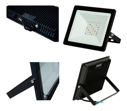 Imagen 3 de 10 de Reflector Led 30w Rgb Multicolor Colores Decoracion Ip65