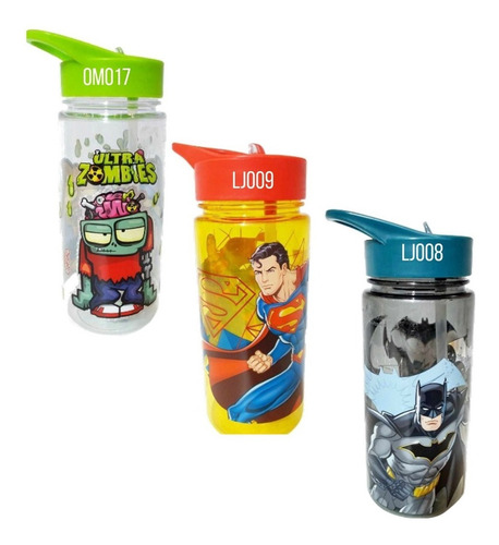 Vaso Sorbete Superman Zombies O Batman Ct Plumitaa Bnn