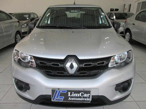 Renault Kwid Completo Unico Dono Zero De Entrada