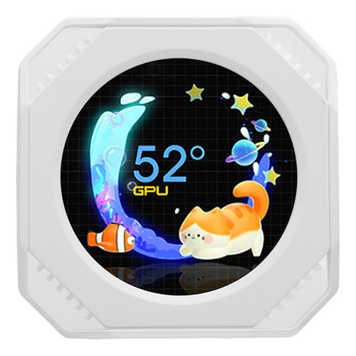 Pantalla De Visualización De Temperatura Para Pc, Computador