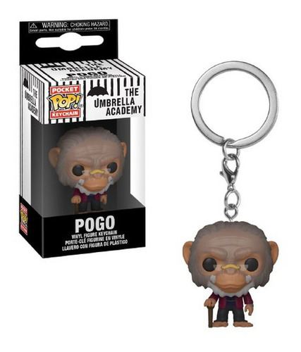 Funko Pop Llavero - The Umbrella Academy Pogo Darkside Bros