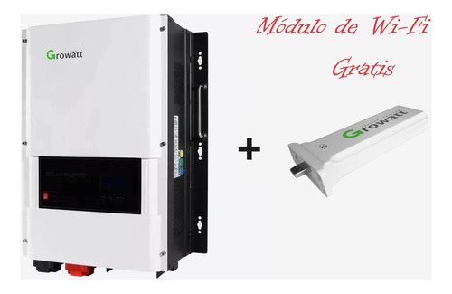 Inversor Growatt 12kva Dvm-mv+módulo Wifi Pago En Dol$. Prom