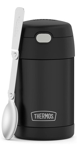 Thermos Comida Niños Funtainer 473 Ml Thermo Kids Negro Mate