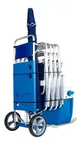 Comprar Carrito Playa Mesa Aluminio Porta Reposeras Conservadora Mor